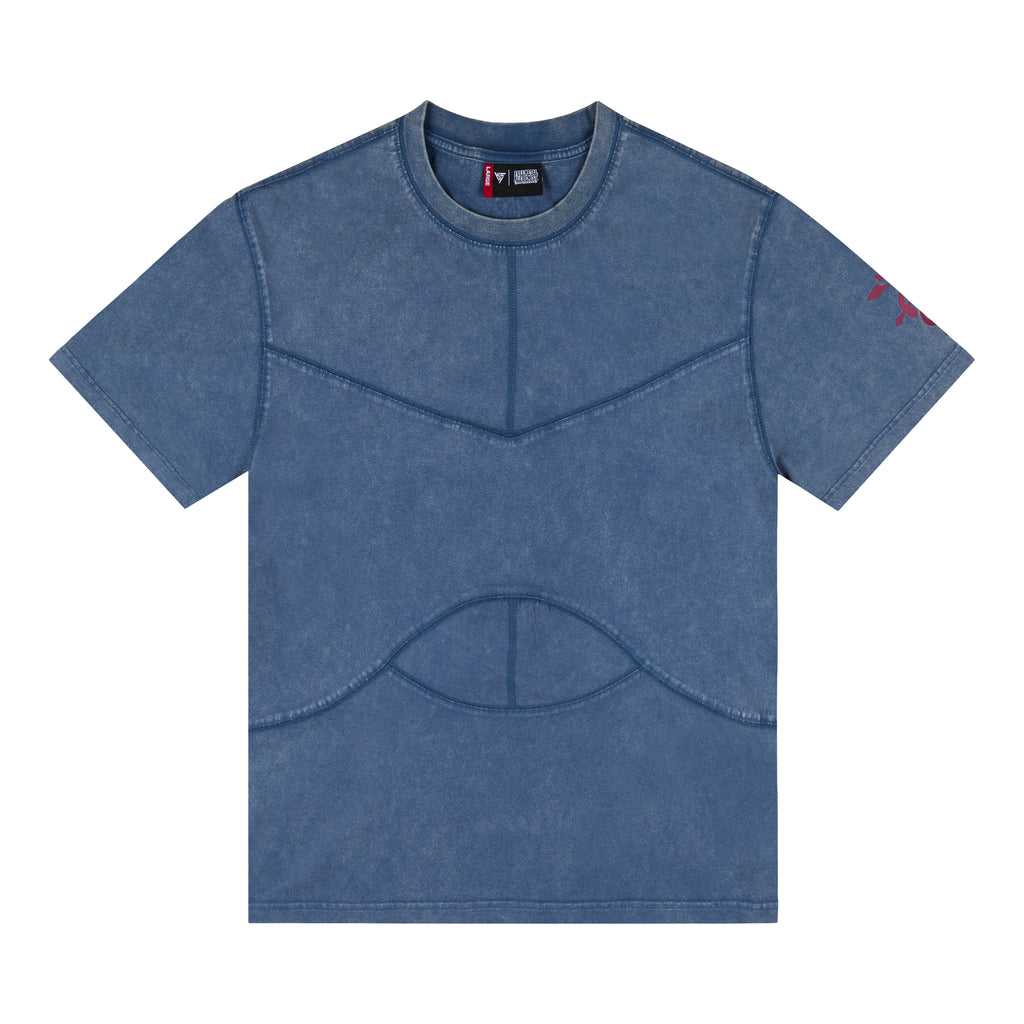FMAB ALPHONSE PANEL SHIRT (BLUE)