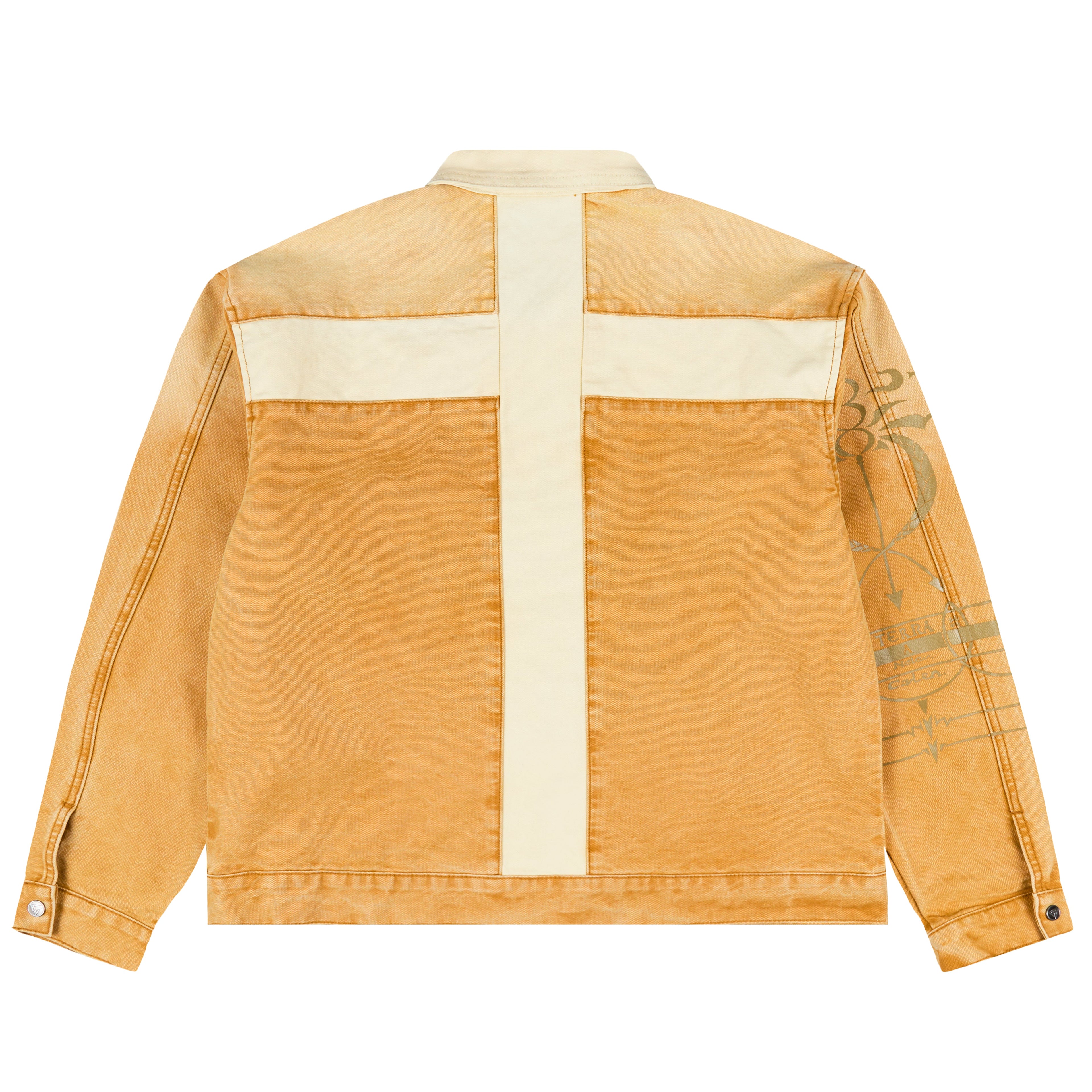 FMAB SCAR TRUCKER JACKET (SAND)