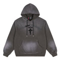 FMAB HAWKEYE TATTOO HOODIE (WASHED GREY)