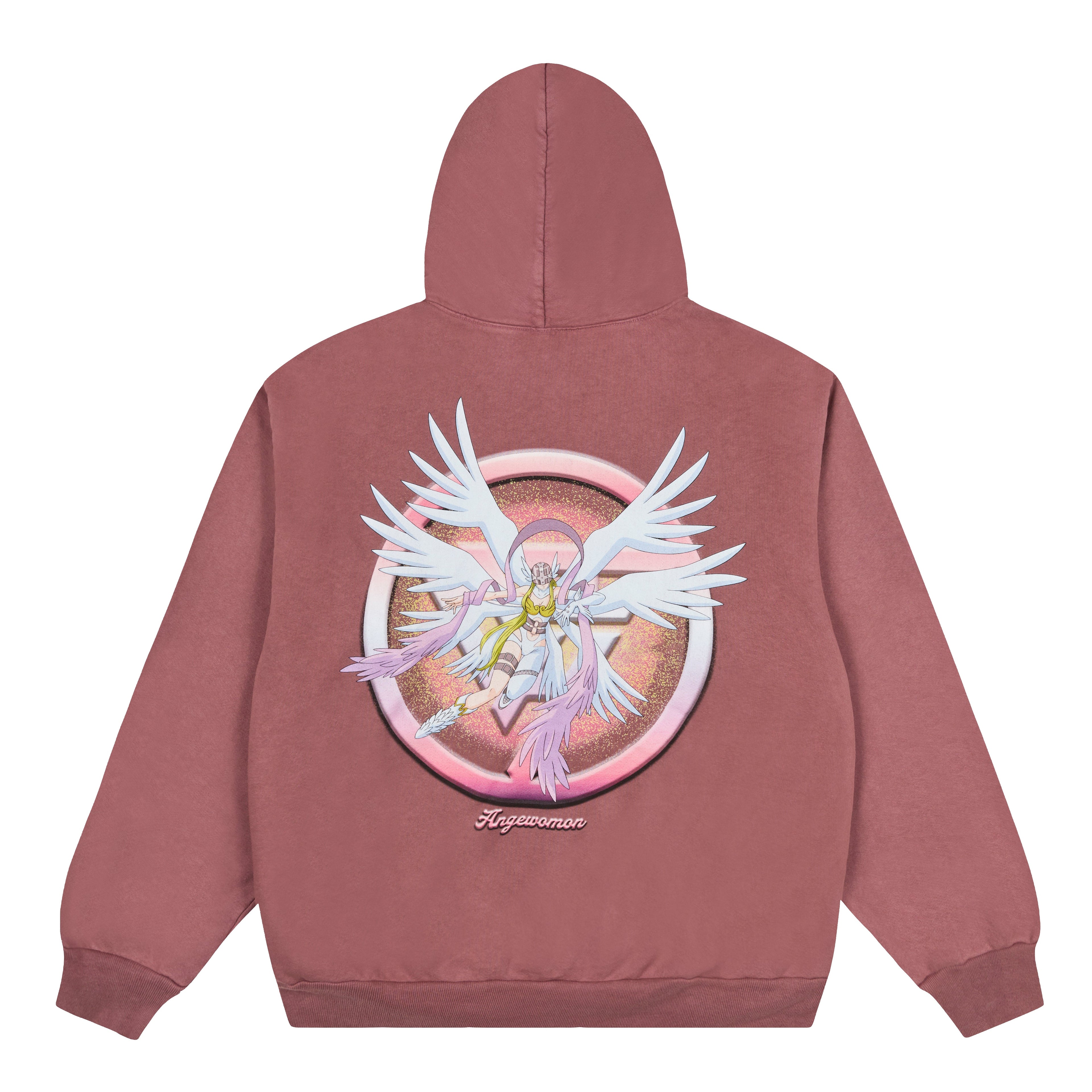 DIGIMON ANGEWOMON HOODIE (MUAVE)