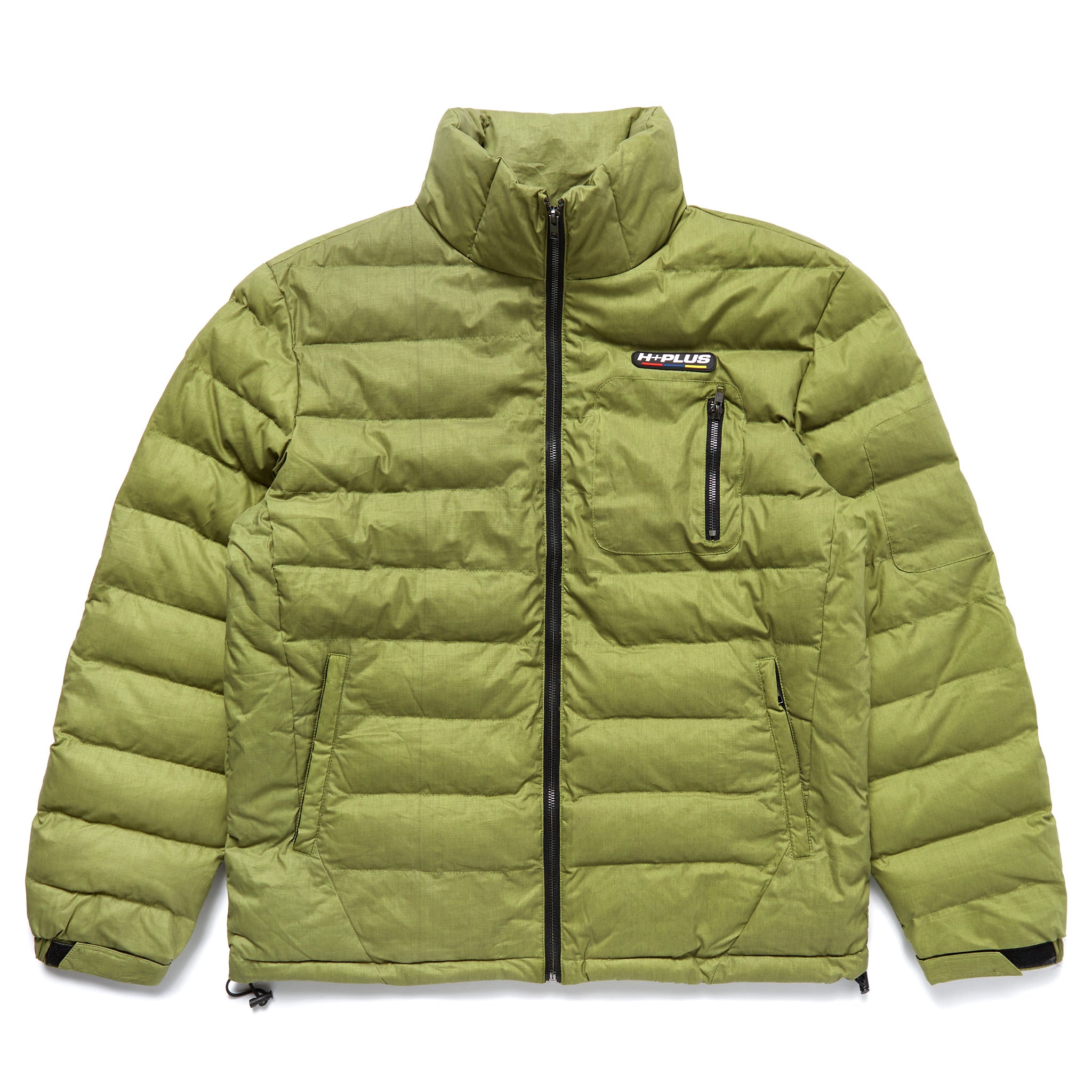 H+PLUS THERMO REACTIVE PUFFER JACKET (OLIVE)