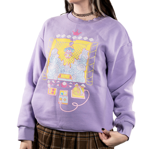 Arcade Adventure Gwen Crane Game Sweater