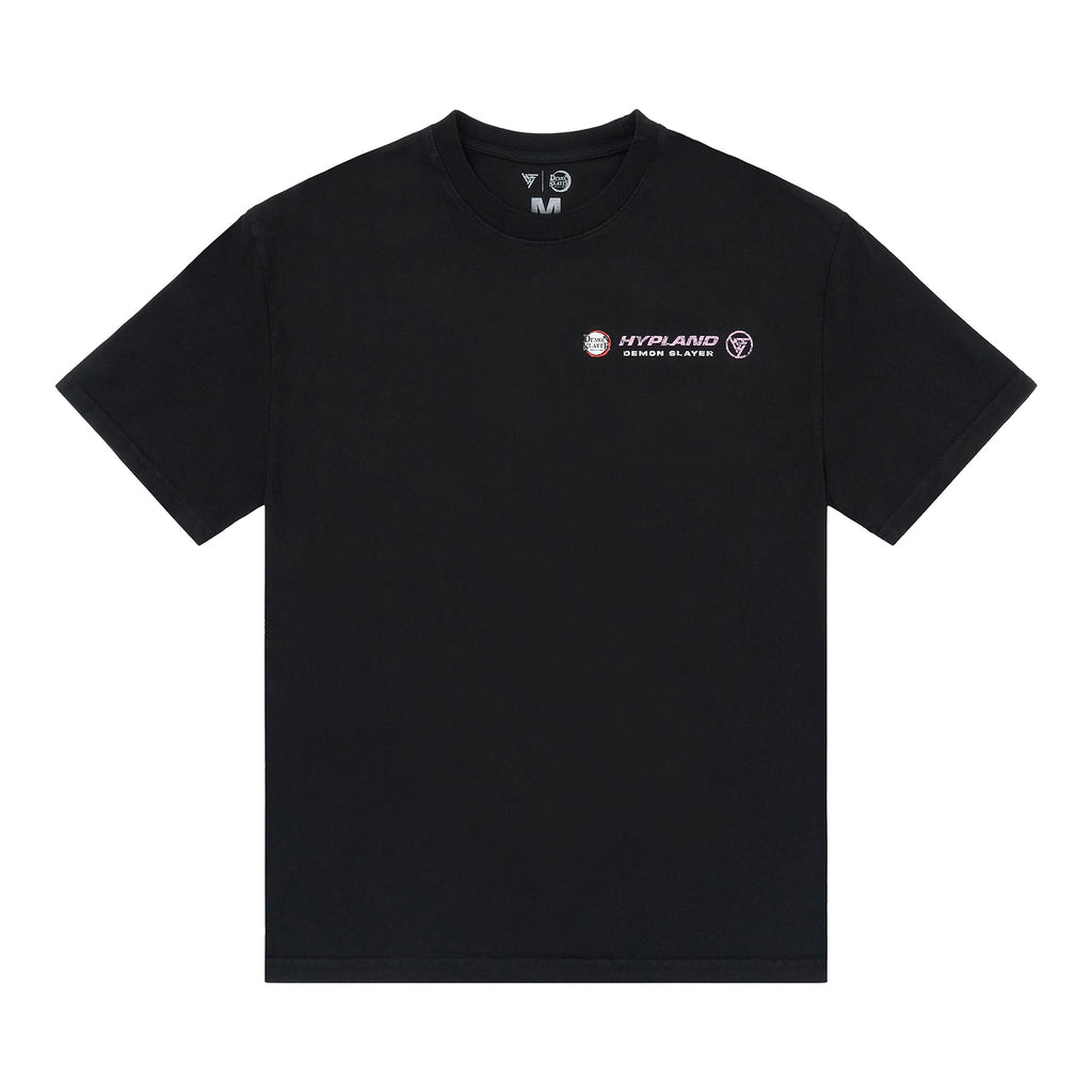 DEMON SLAYER SLAYER NEZUKO HALF DEMON SHIRT (BLACK)
