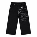 DEATH NOTE RULES DENIM (RAW BLACK)