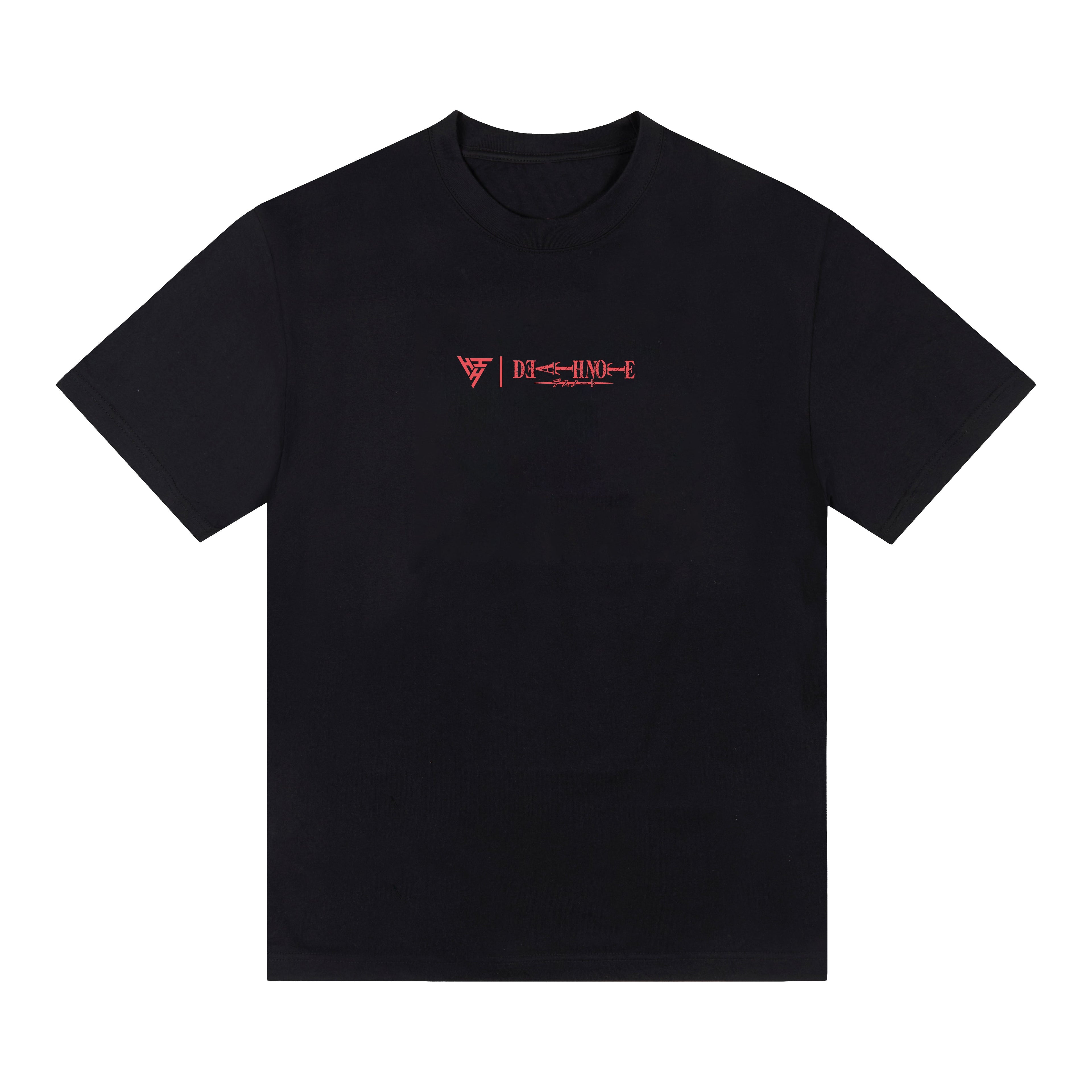 DEATH NOTE LIGHT BLUR SHIRT (BLACK)